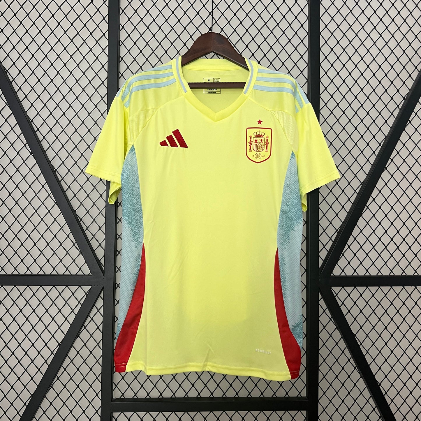 Spain Alvaro Morata 7 Away Soccer Jersey Euro 2024