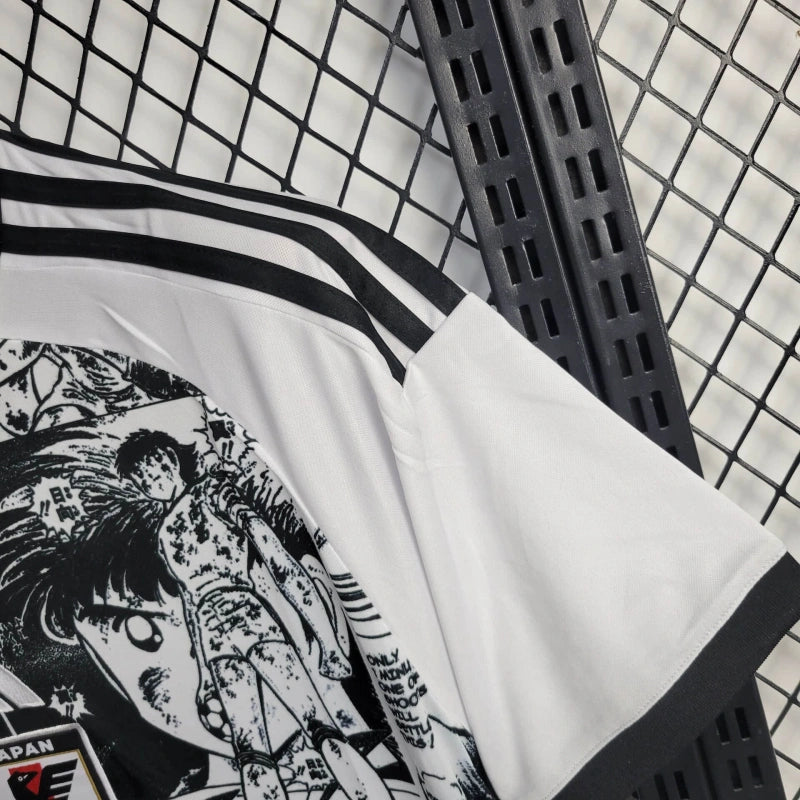 Japan X Captain Tsubasa Limited Edition Soccer Jersey 2024/25 - White