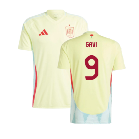 Spain Gavi 9 Away Soccer Jersey Euro 2024