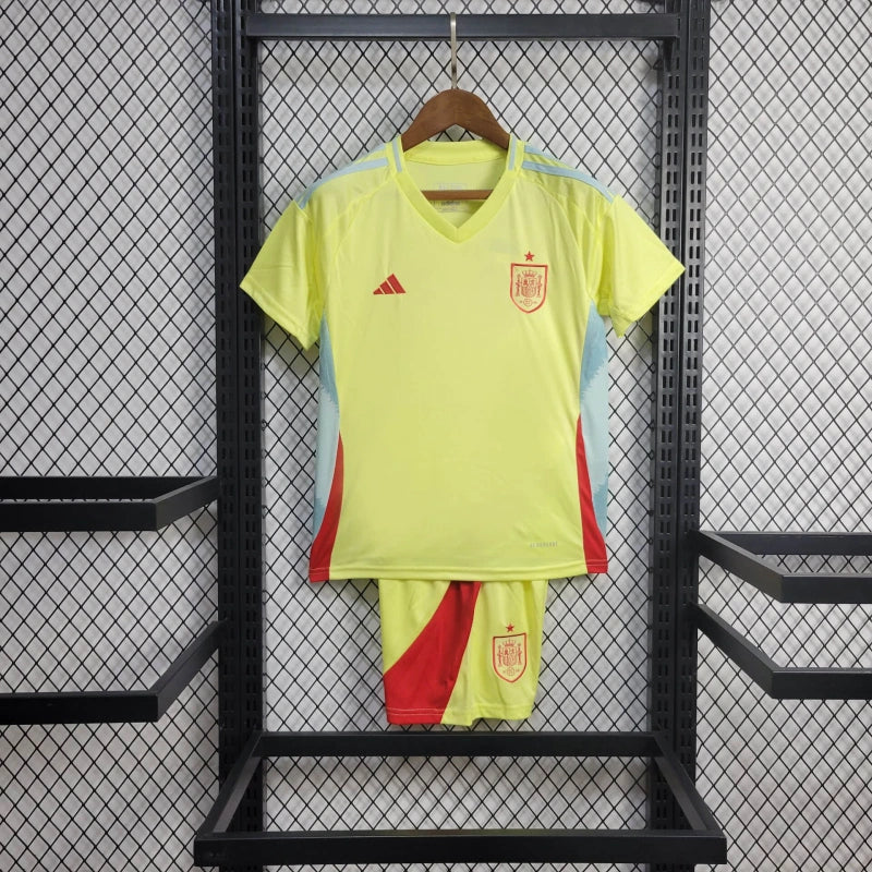 Spain Nico Williams 10 Kids Away Soccer Jersey Euro 2024