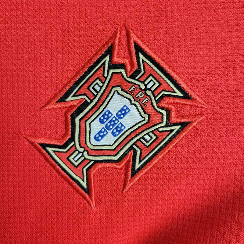 Women's Portugal Ruben Dias 4 Home Soccer Jersey Euro 2024