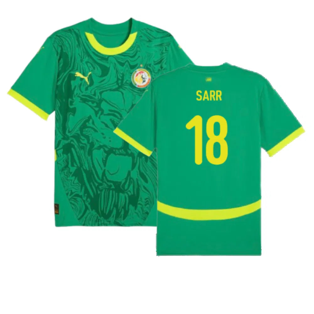 Senegal Ismaïla Sarr 18 Away Soccer Jersey 2024/25